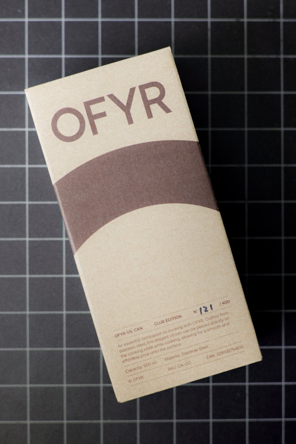 OFYR packaging